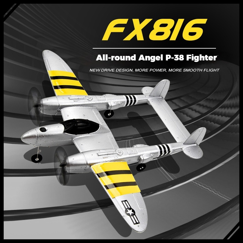 FX816 RC Airplane P38 Fighter  - Rc Glider Foam Wing recensie en prijs