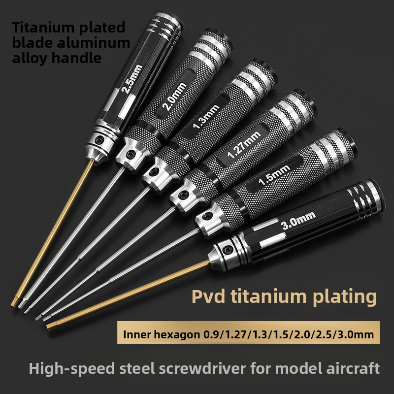 HSS/TiCN Hex Screwdriver Set M - Rc Hobby Tool Kit recensie en prijs