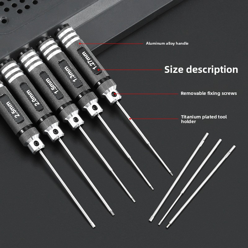 HSS/TiCN Hex Screwdriver Set M - Rc Hobby Tool Kit recensie en prijs