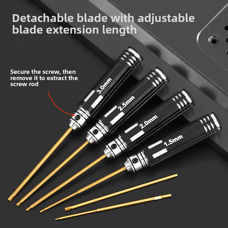 HSS/TiCN Hex Screwdriver Set M - Rc Hobby Tool Kit recensie en prijs