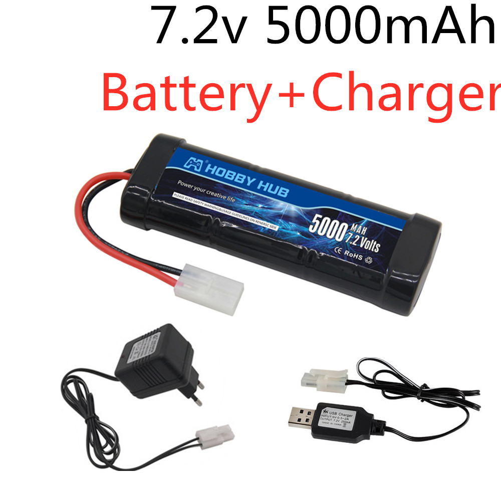 7.2V 5000mAh Ni-MH Battery Pac - Rc Hobby Charger recensie en prijs