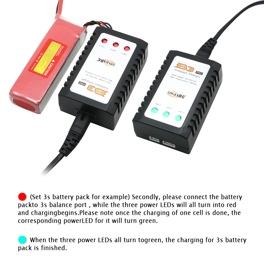 Imax B3 Pro 2-3S Charger 7.4v  - Rc Hobby Charger recensie en prijs