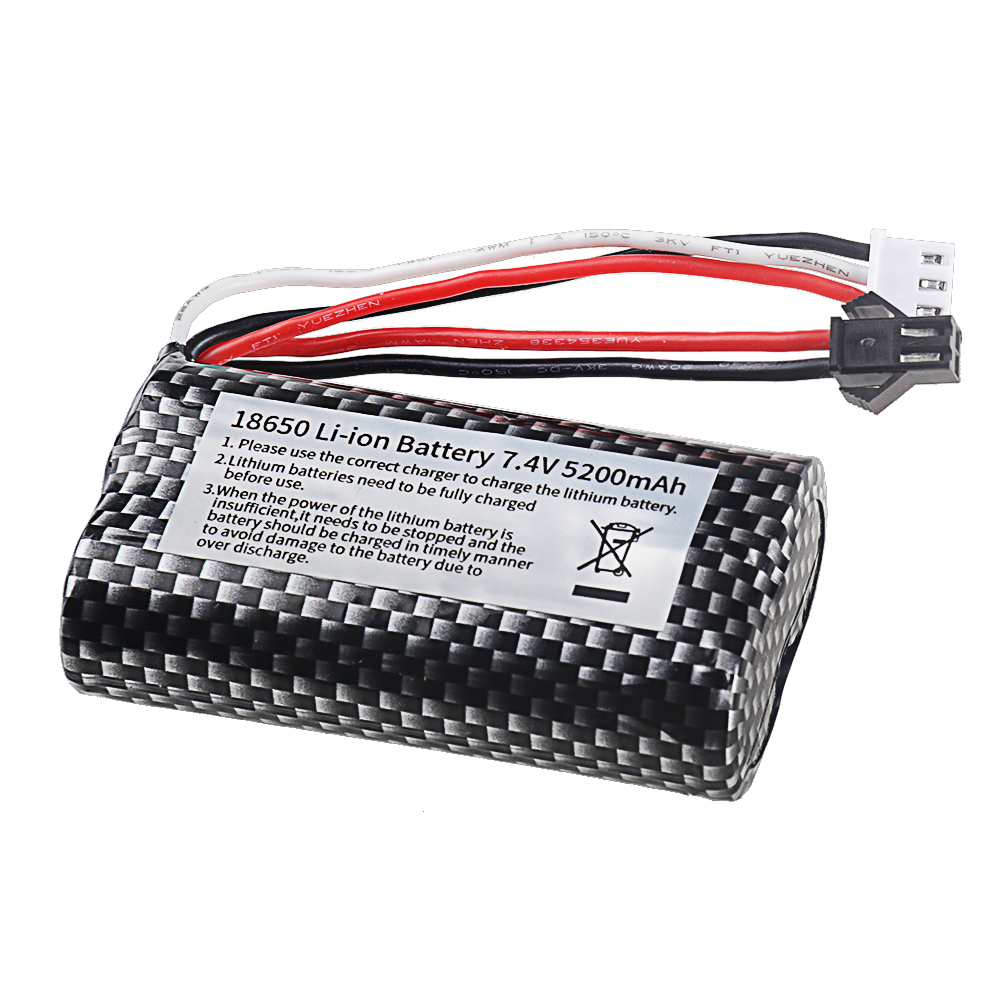 18650 7.4V 5200mAh Li-ion batt - Rc Hobby Charger recensie en prijs