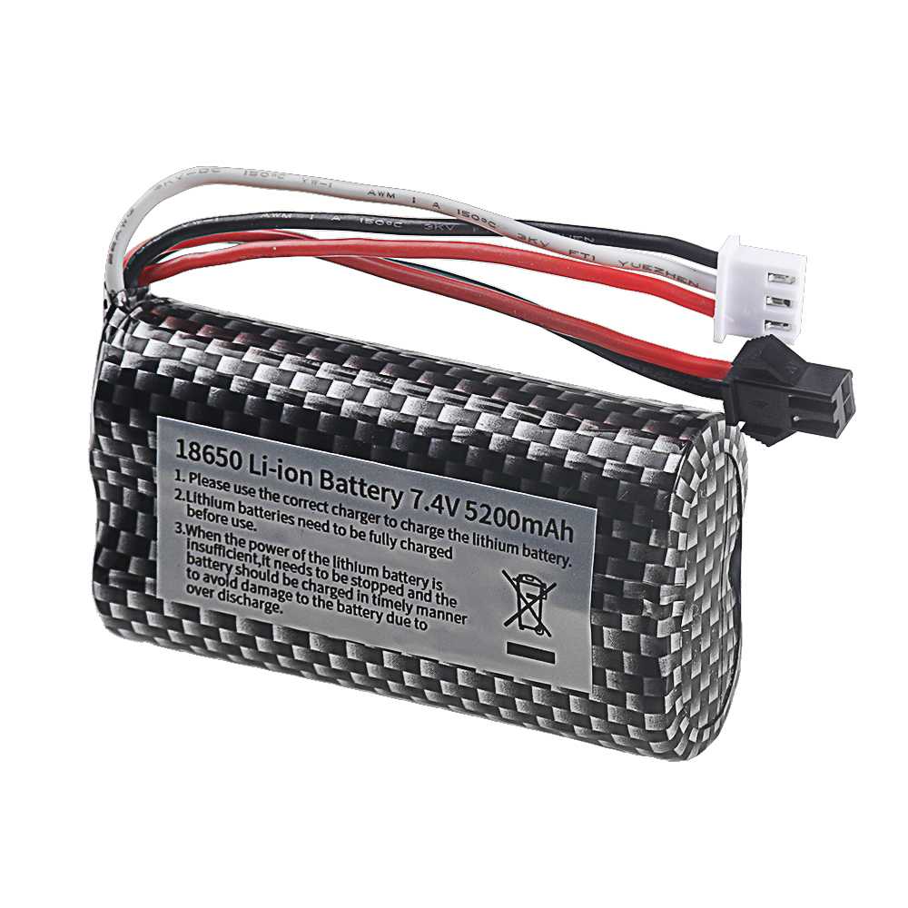 18650 7.4V 5200mAh Li-ion batt - Rc Hobby Charger recensie en prijs