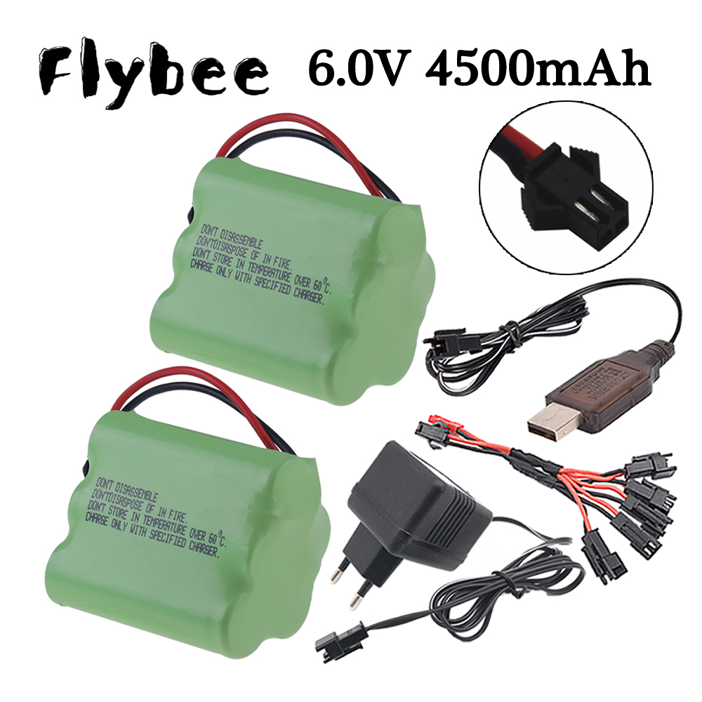6v 4500mAh Ni-MH Battery SM Pl - Rc Hobby Charger recensie en prijs