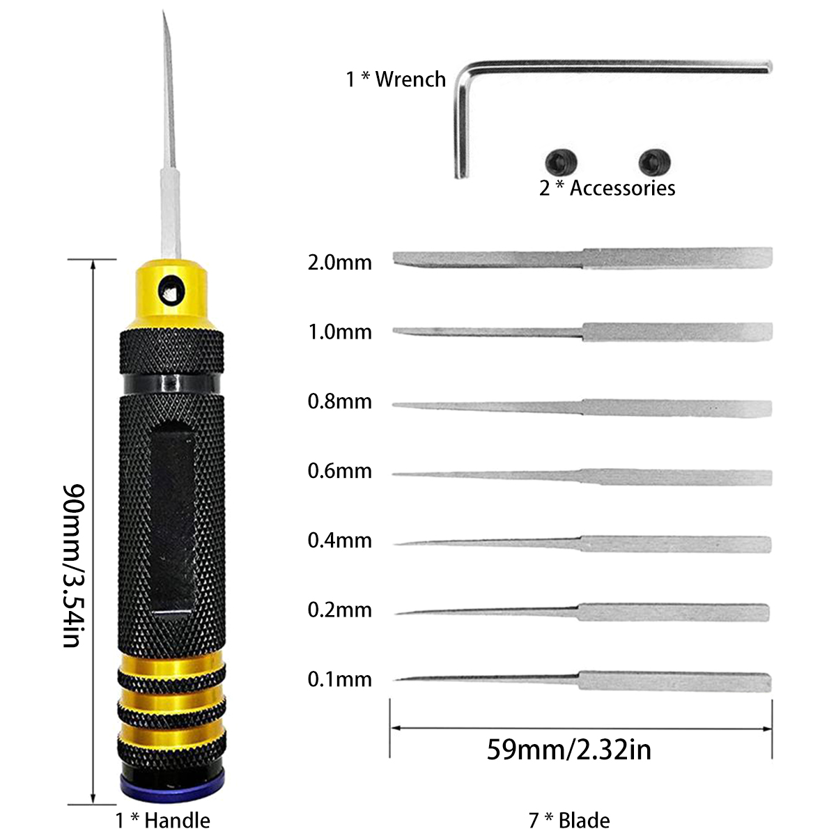 Model Chisel With Blades Gunda - Rc Hobby Line recensie en prijs