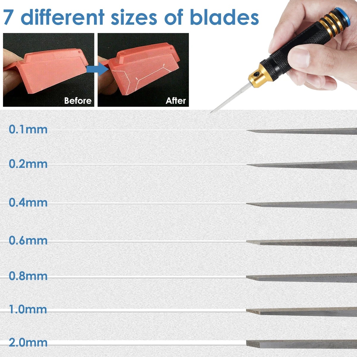 Model Chisel With Blades Gunda - Rc Hobby Line recensie en prijs