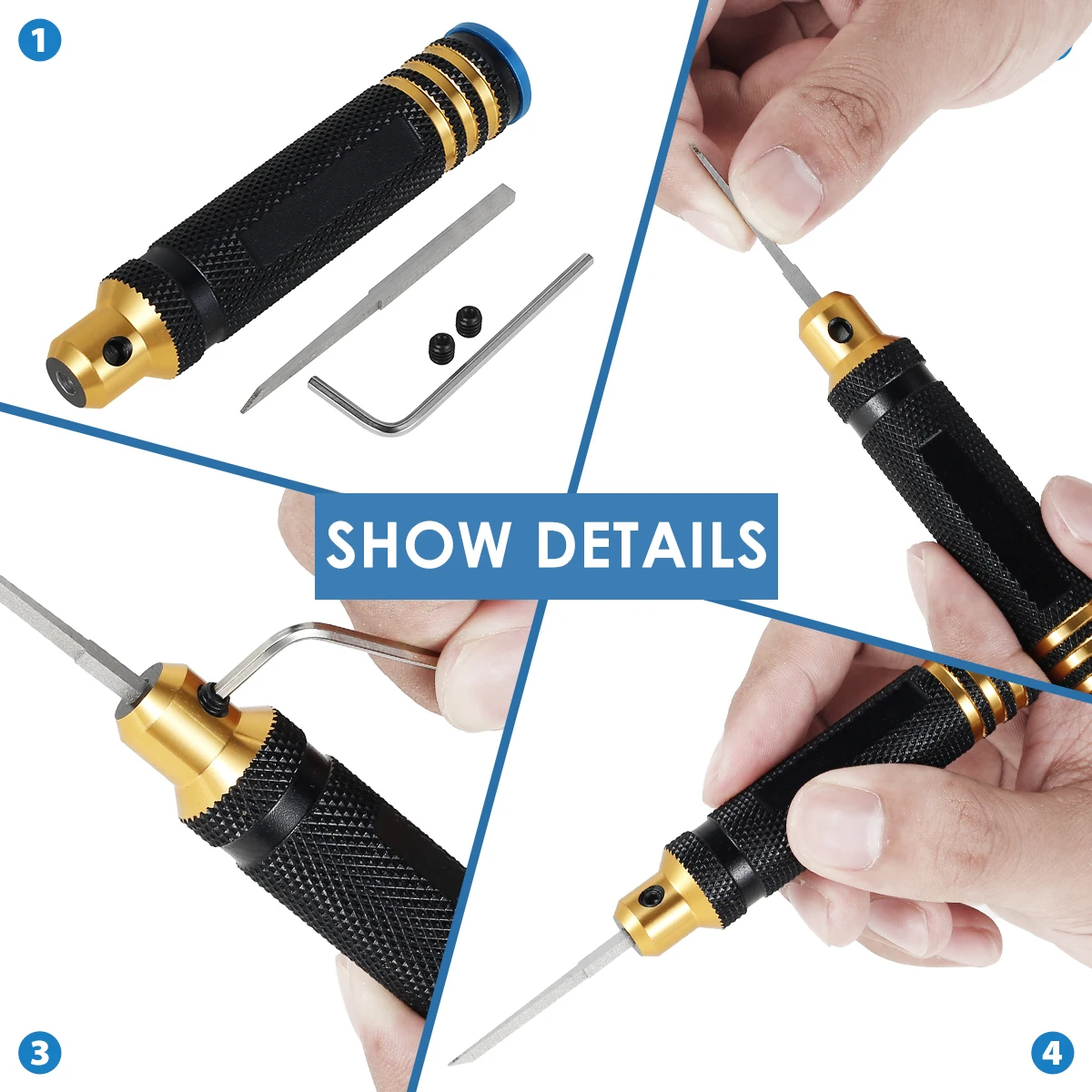Model Chisel With Blades Gunda - Rc Hobby Line recensie en prijs