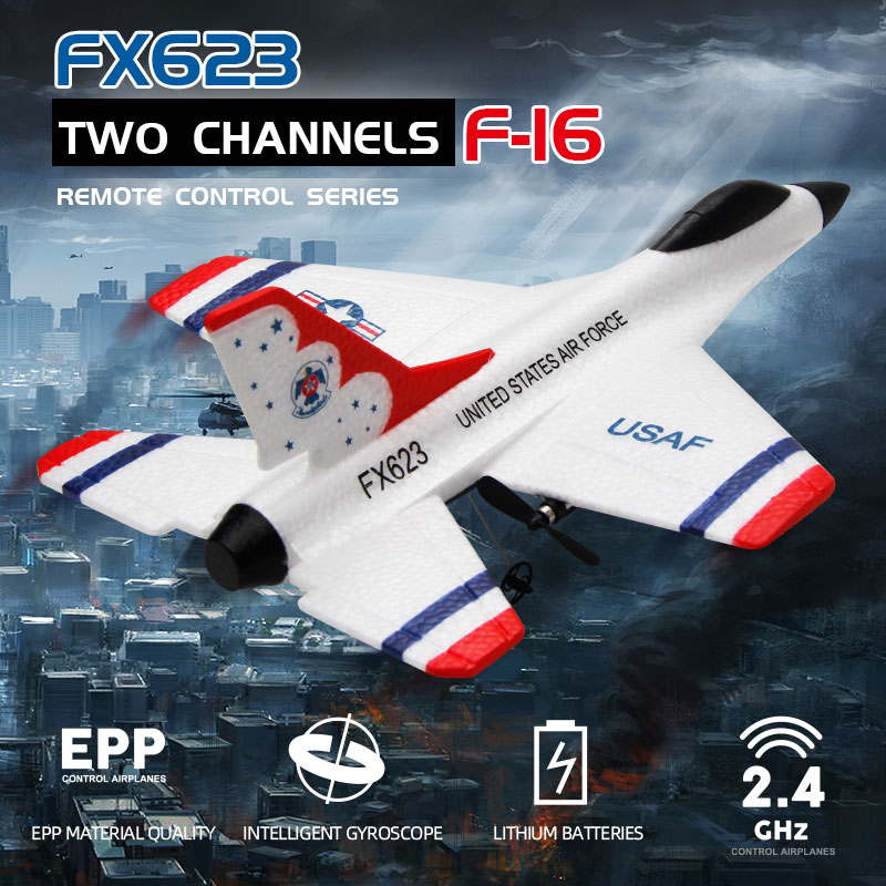 New Fx623/F16 RC Airplane Two  - Rc Glider Foam Wing recensie en prijs