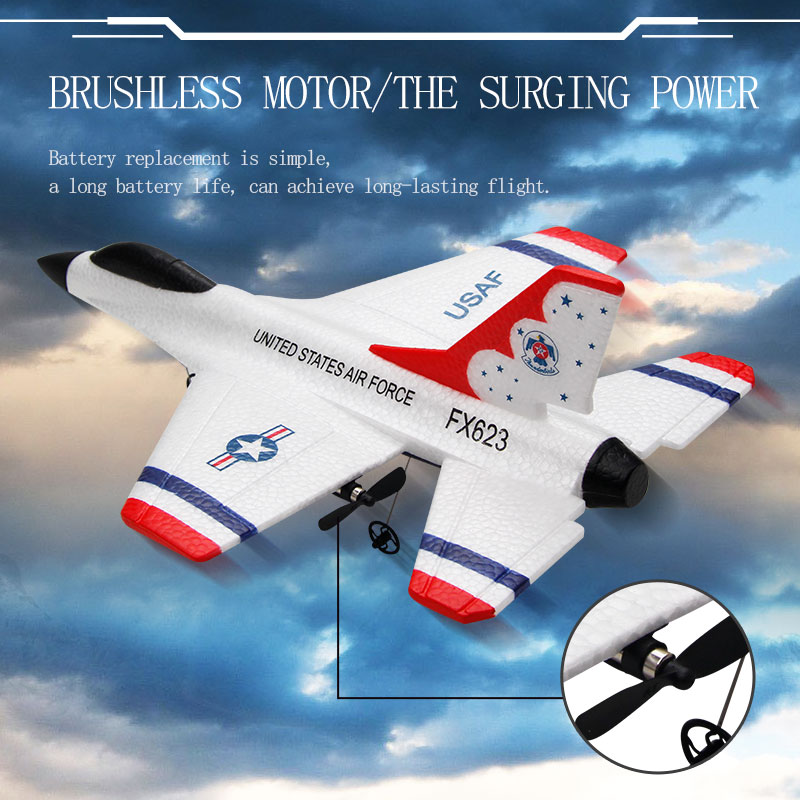 New Fx623/F16 RC Airplane Two  - Rc Glider Foam Wing recensie en prijs
