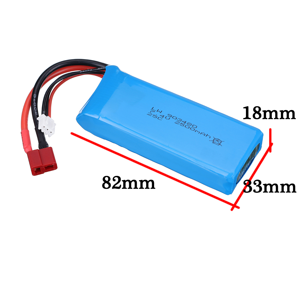 2s 7.4V 2500mAh Lipo Battery C - Rc Hobby Charger recensie en prijs
