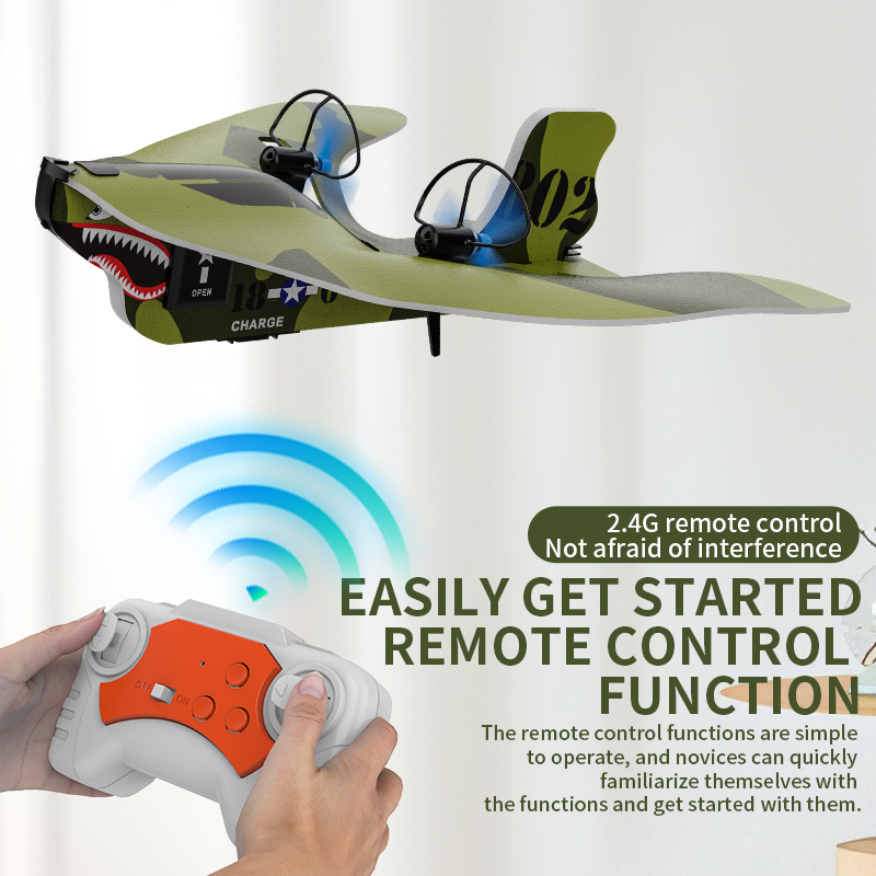 KF802 2.4G RC Airplane MPP Foa - Rc Glider Foam Wing recensie en prijs