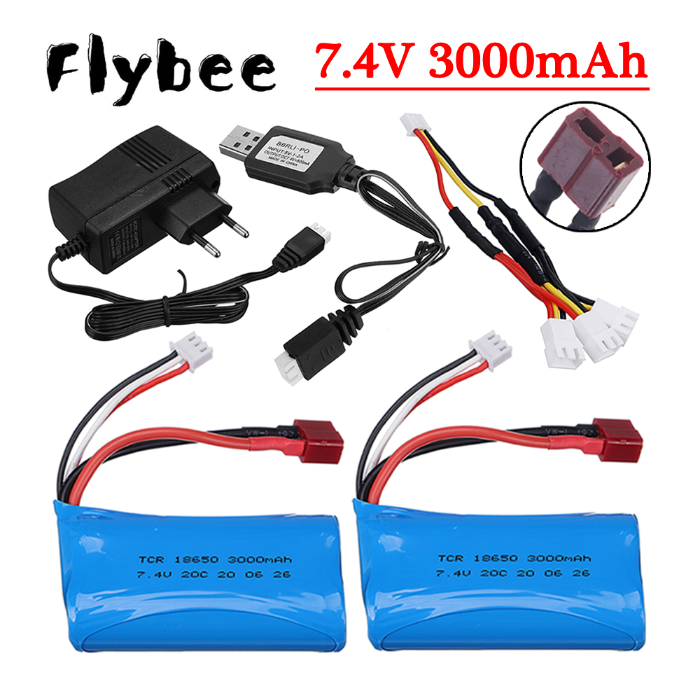 7.4V 3000mAh Li-ion Battery fo - Rc Hobby Charger recensie en prijs