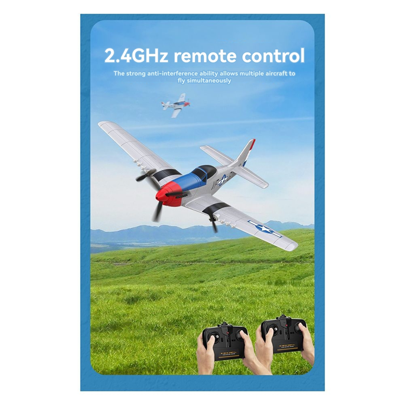 Fixed Wing RC Fighter 2.4G Rem - Rc Glider Foam Wing recensie en prijs