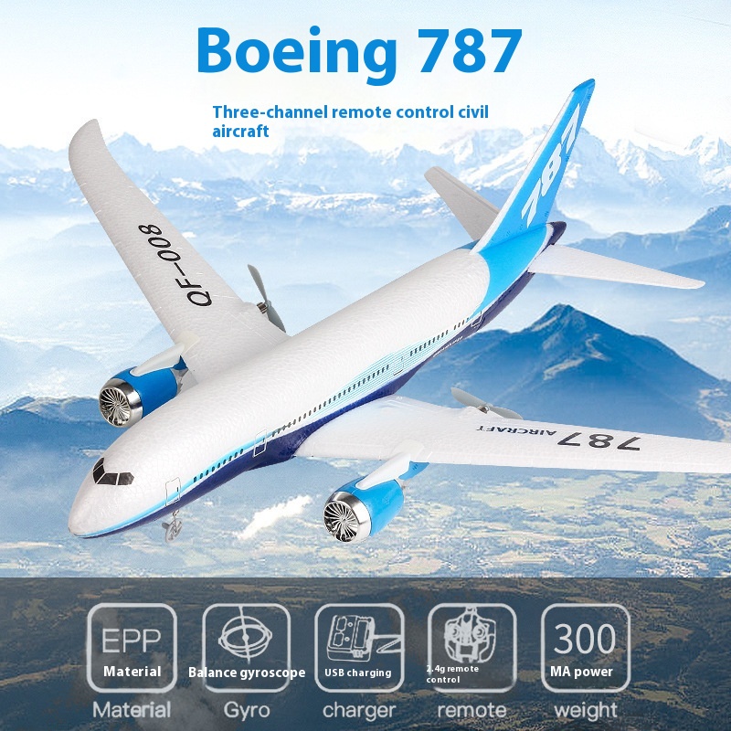 Qf008 RC Plane 787 Three Chann - Rc Glider Foam Wing recensie en prijs