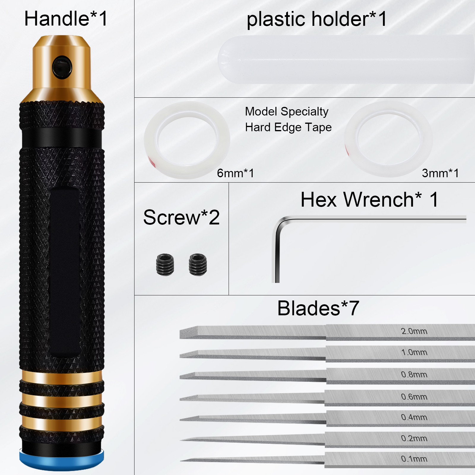 Model Chisel With Blades Gunda - Rc Hobby Line recensie en prijs