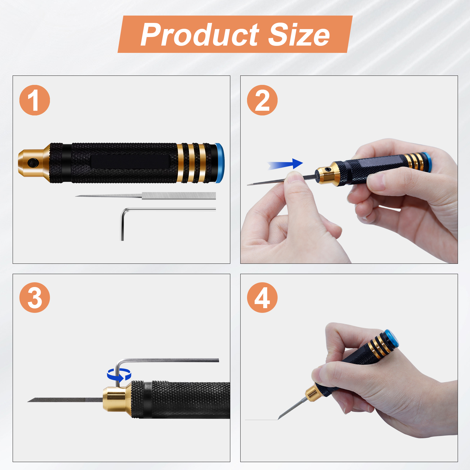 Model Chisel With Blades Gunda - Rc Hobby Line recensie en prijs