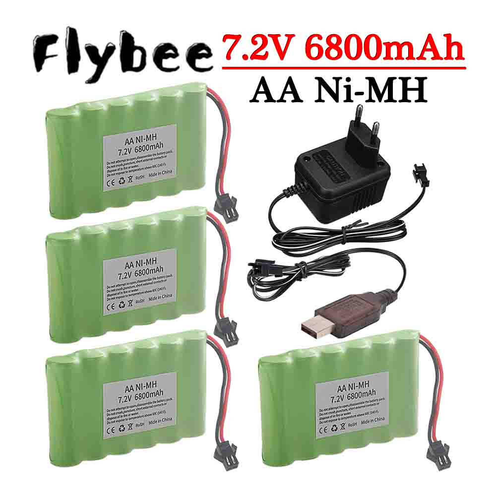 Ni-MH 7.2V 6800mAh SM Plug Bat - Rc Hobby Charger recensie en prijs