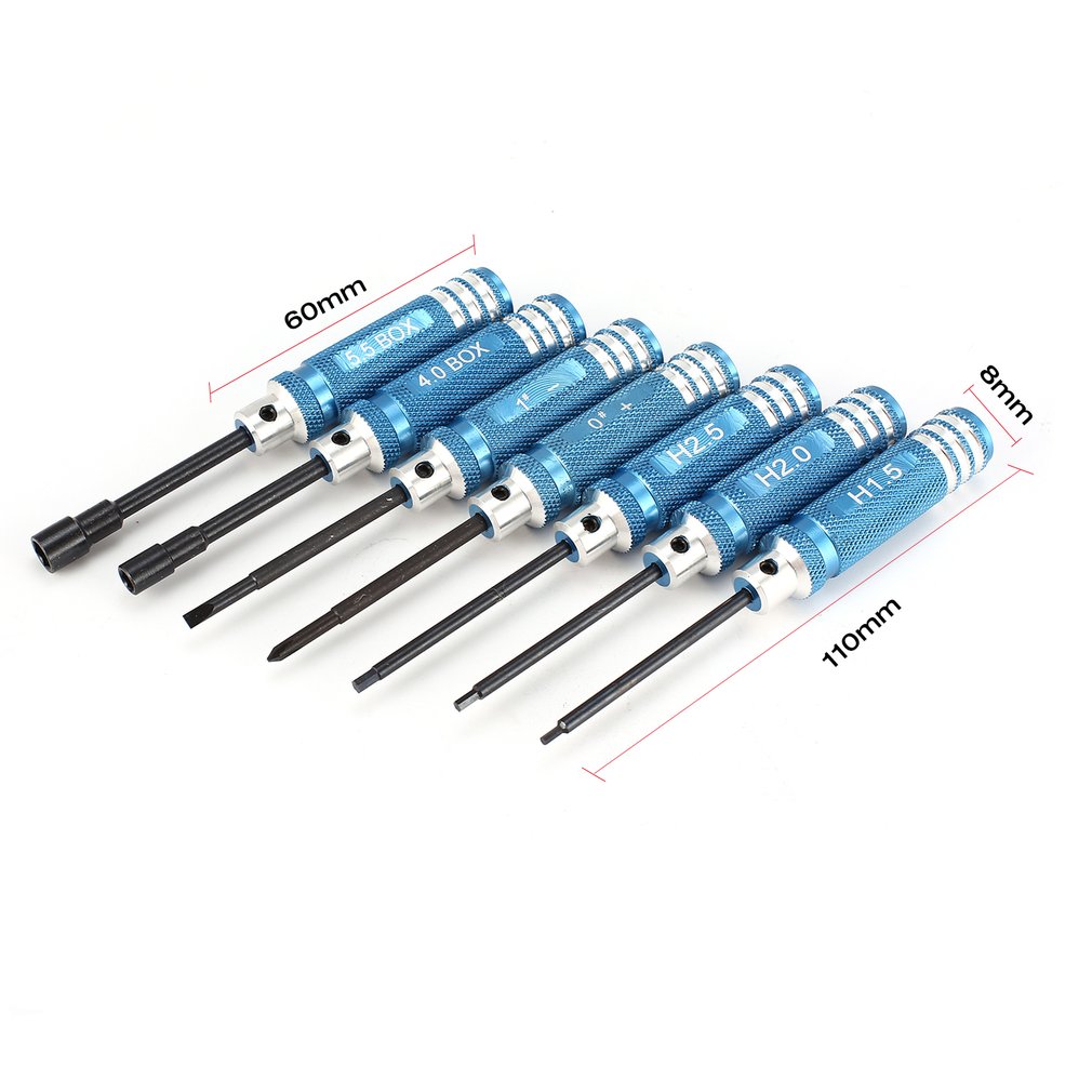 YSIDO 7Pcs 1.5 2.0 2.5mm Hex S - Rc Hobby Tool Kit recensie en prijs
