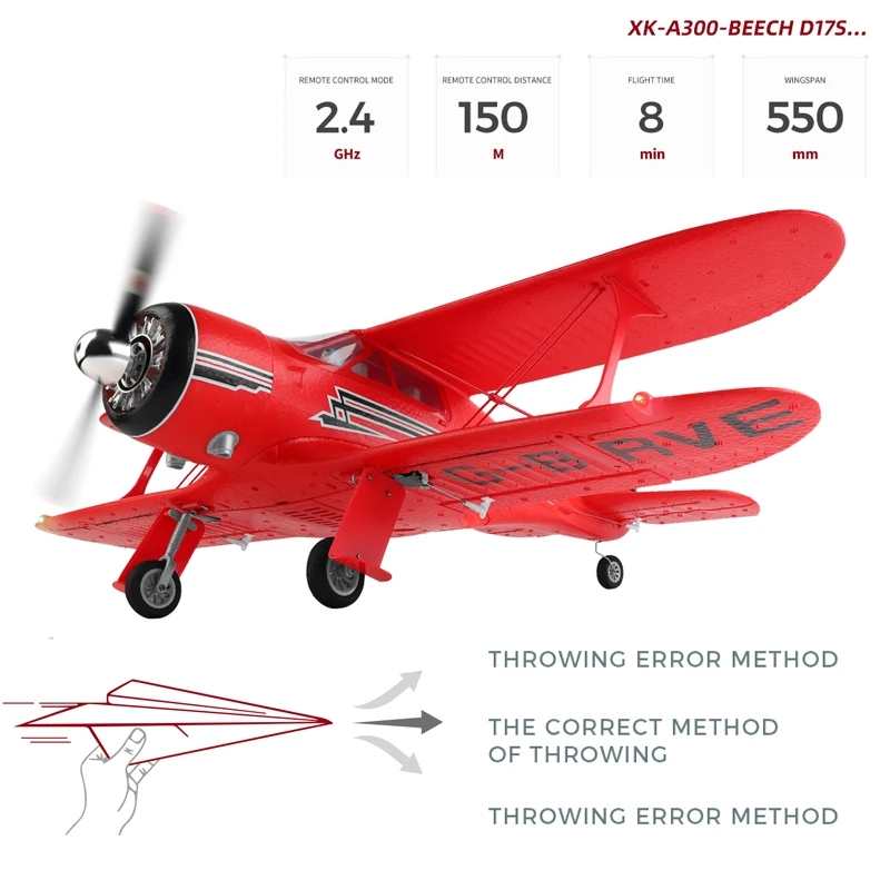 Wltoys XK A300 Rc Plane 2.4G B - Rc Glider Foam Wing recensie en prijs