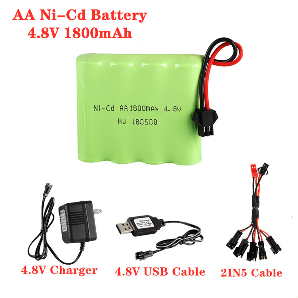 4.8V 1800mAh Ni-Cd AA Battery  - Rc Hobby Charger recensie en prijs