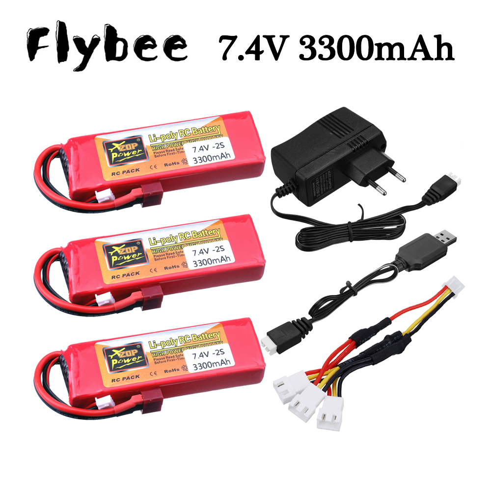 2S 7.4V 3300mAh Lipo Battery C - Rc Hobby Charger recensie en prijs